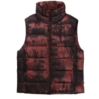 Belstaff Abstrakte Daunenjacke In Lavarot Mit Lorbeermuster