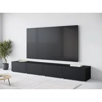 OTTO home Lowboard Denver Erlebe die Weltmeisterschaft im XXL-Format, Elegantes TV-Möbel 300 cm, speziell für bis zu 98-Zoll Fernseher