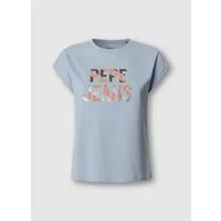 Pepe Jeans T-Shirt CATALINA aus Baumwolle, Logoschriftzug