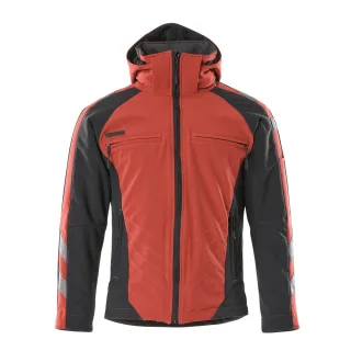 MASCOT Darmstadt Winterjacke UNIQUE Rot / Schwarz 4XL - 16002-149-0209-4XL