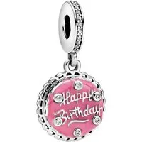 Pandora Charm-Einhänger 798888C01*, Geburtstag, Zirkonia, Rosa