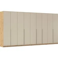 OTTO home Drehtürenschrank Kleiderschrank Schrank Garderobe AGORDO Schlafzimmer (in zwei Griff-Farben, Breiten 91-405 cm, Dekor- oder Hochglanzfront) durchdachte Innenausstattung, in 8 Breiten und 2 Höhen MADE IN GERMANY