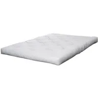 Futonmatratze Comfort Futon, 15 cm hoch, mehrere Größen, handgefertigt, Karup Design, 15 cm hoch, Aus Baumwolle und einem Kern aus PU-Schaum. Made in Europe