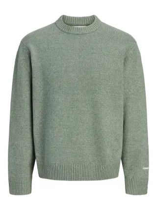 JACK&JONES - JORNORREBRO KNIT CREW NECK SN JNR Grün - Gr. - 152