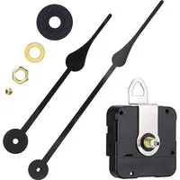 FELIXLEO Wanduhr Uhrwerk mit hohem Drehmoment und 230mm langem Zeigerschaft Set