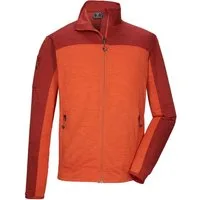 Killtec Strickjacke KOS 42 MN FLX JCKT Sportive Colourblock-Jacke, Kinnschutz, verschließbare Taschen