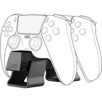 Speedlink TWINDOCK Charger für PS5 Controller, schwarz Controller-Ladestation (USB Charger für 2 Original-Controller)
