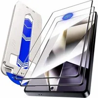 MSM Displayschutzglas 2X 6D Schutzglas für Samsung Galaxy S25 Ultra Panzerfolie EASY INSTALL