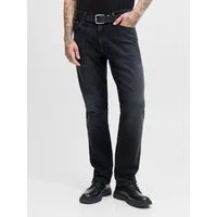 Jack & Jones Regular-fit-Jeans JJICLARK im Used-Look, Stretchkomfort und niedrige Leibhöhe Baumwollmischung, regular fit