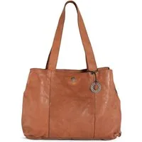 Cas8 Shopper Cas8 LEYLA - Damen Leder Tasche, Schultertasche mit vielen Fächern