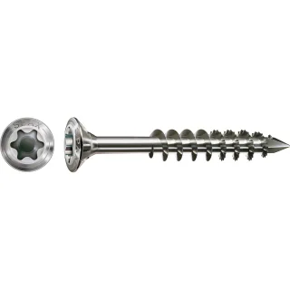 SPAX-S A2 Linsenkopf Fräsrippen T-Star Plus T20 Teilgewinde Cut, 200 Stück - 25170004505021