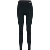 hummel Leggings HMLCLEA SEAMLESS MID WAIST TIGHTS dehnbarer Stoff, feuchtigkeitsableitendes Material, mit Mesh-Belüftung