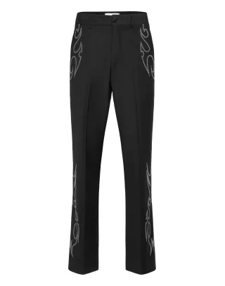Loose Fit Trousers Texas Studs