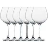 SCHOTT ZWIESEL Rotweinglas Rotweinpokal Burgunder 6er-Set Classico klar, 6-tlg., Tritan-Kristallglas, Rotweinpokal Burgunder, 6-tlg., Ø11,6cm, Tritan-Kristallglas, klar