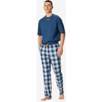 Schiesser Pyjamahose Mix Relax Schlafhose, Nacht Hose, Loungehose