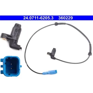 ATE Raddrehzahlsensor vorne Peugeot 206 206+