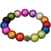 Adel Accessoires Perlenarmband Magic Perlenarmband aus 14 mm Perlen, Verschiedene Farben und Designs