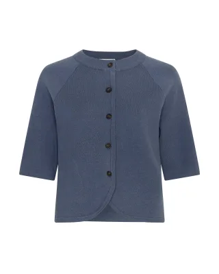 msch copenhagen - MSCHAubree East 2 4 Cardigan vintage indigo - Gr. - M