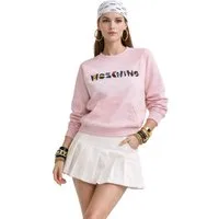 Moschino Strickpullover Couture Milano Pullover mit 3D-Stickerei Exklusivsten und hochwertigsten Kollektion von Moschino