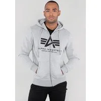 Alpha Industries Kapuzensweatjacke BASIC ZIP HOODY Baumwollmischung, regular fit