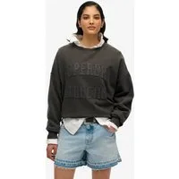 Superdry Sweatshirt ATHLETIC TONAL APPLIQUE CREW Oversize-Passform, aus Baumwolle und Sweatware, mit Rundhalsausschnitt