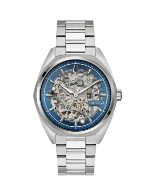 Bulova Surveyor Silber Herren Armbanduhr 96A292