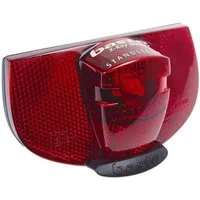 AXA Fahrradbeleuchtung AXA RAY Steady LED-Rücklicht, Standlicht, Dynamo, 50 mm Gepäckträger-M