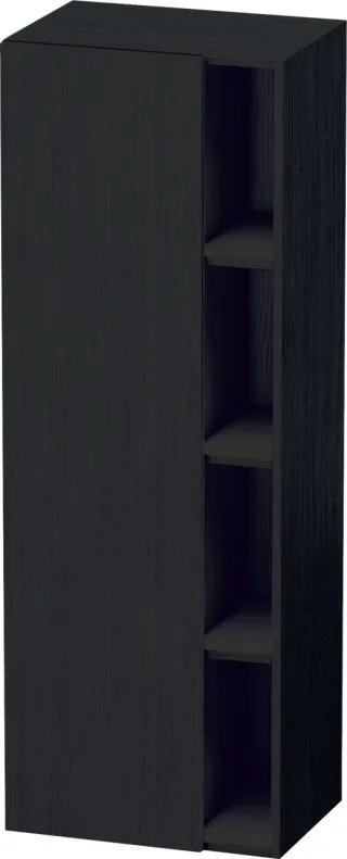 Duravit DuraStyle Hochschrank Eiche Schwarz Matt 500x360x1400 mm - DS1239L1616 DS1239L1616