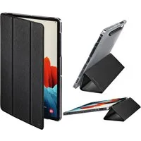 Hama Tablet-Hülle Smart Case Fold Clear Tasche Cover Hülle Black, Aussparung für S-Pen, für Samsung Galaxy Tab S8 2022 / S7 2020 11"