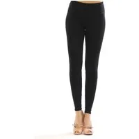 SYS Leggings Damen Leggings lang hoher Bund Baumwolle blickdicht