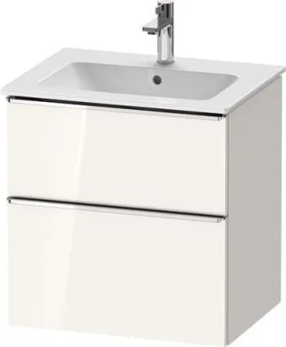 Duravit D-Neo Waschtischunterbau wandhängend Weiß Hochglanz 610x462x625 mm - DE4361010220000 DE4361010220000