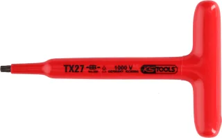 KS Tools T-Griff-Torx-Stiftschlüssel mit Schutzisolierung - 117.2412