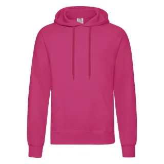 Fruit of the Loom - "Classic" Kapuzenpullover mit Kapuze für Herren (Fuchsie)