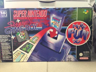 Super Nintendo - More Fun Set [inkl. Controller Super Gameboy Super Mario World]