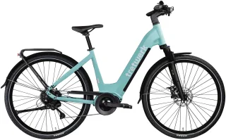 Tretwerk "Amber" 8 Gang Shimano Acera M3020 SGS Schaltwerk Kettenschaltung Mittelmotor 250 W E Bike Damen 28" Elektrofahrrad 155 - 185cm Hollandrad