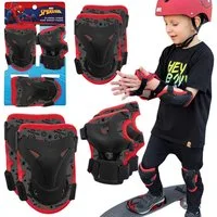 MARVEL Knieschutz MARVEL Spider-Man Kinder SCHÜTZER für Fahrrad, Roller, Set