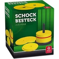 Cartamundi Spiel Schockbesteck aus Holz