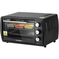 STEINBORG Minibackofen SB-3005s, 13 Liter, Großes Sichtfenster, Hitzebeständiges Gehäuse, 1200 Watt