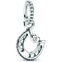 Pandora Bead 799157C01 Charm-Anhänger Glückshufeisen Silber