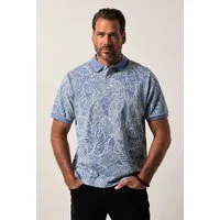 JP1880 Poloshirt Poloshirt Halbarm Piqué Allover Print