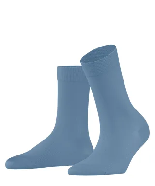 FALKE - FALKE Cotton Touch Damen sky blue - Gr. - 40.5