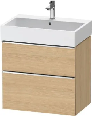 Duravit D-Neo Waschtischunterbau wandhängend Natur Eiche Matt 684x442x625 mm - DE4372010300000 DE4372010300000
