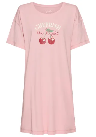 LASCANA - Vivance Dreams VD Bigshirt rose - Gr. - 38