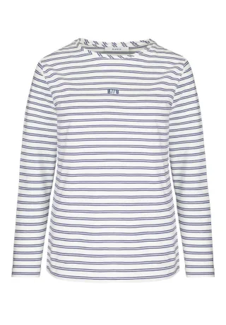 Bianca - Rundhalsshirt - Dami blau - Gr. - 40