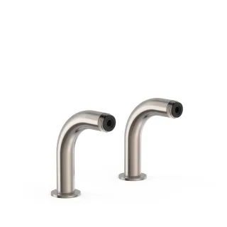 Tres Wasseranschlusswinkel zur Installation der Wannenrandarmatur. , 29987001AC 29987001AC