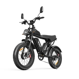 [EU/AU Direct] YVY C20 MAX Electric Bike 52V 20AH*2 Dual Batteries 1000W*2 Dual Motors Recommended Top Speed 25KM/H 20*4