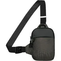 feinlux Schultertasche Schultertasche Brusttasche Sling Schulter Rucksack Rucksäcke Crossbody (Packung, Umhängetasche), für Outdoor Camping Reisen Wandern Radfahren Multipurpose Tagepacks