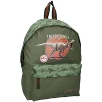 Vadobag Kinderrucksack Jurassic World Schulrucksack Grüner Tasche mit Dino-Motiv