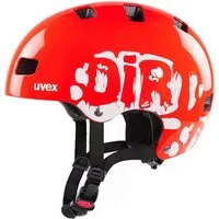 Uvex Kinderfahrradhelm Kid 3 Dirtbike neon red (orange)