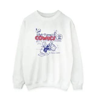 Disney - "Donald Duck Comics" Sweatshirt für Herren (Weiß)